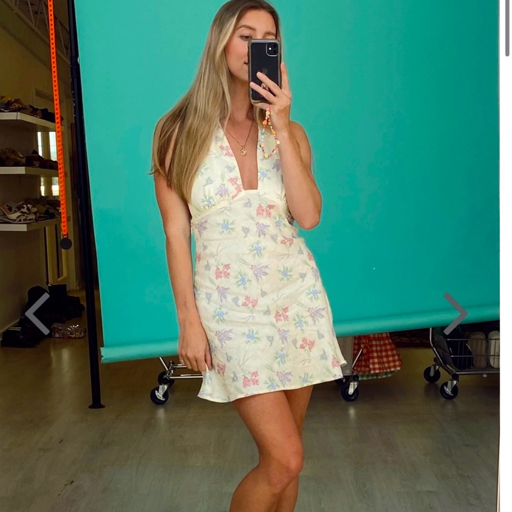 NWT Verge Girl Floral Halter Dress